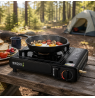 Brock PGS 001 BK Tourist Gas Stove, Enamel Surface, 2200W, Black