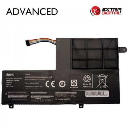 Nešiojamo kompiuterio baterija LENOVO L14M2P21, 4500mAh, Extra Digital Advanced