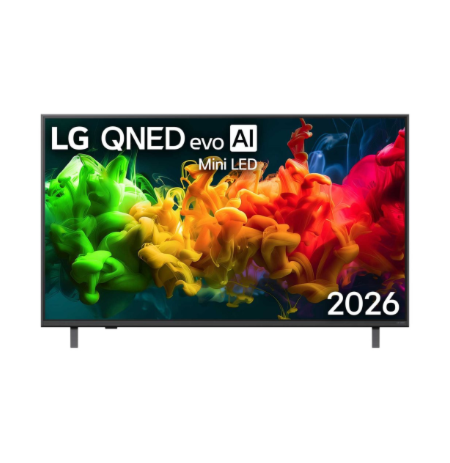 LG QNED 4K evo AI Mini LED TV | 50QNED8EB3F | 50 | Smart TV | webOS | UHD | Black