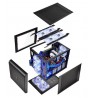 Housing Thermaltake Core V21 CA-1D5-00S1WN-00 (Micro ATX, Mini ITX, black color)