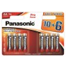 Panasonic Pro Power battery LR6PPG/16B 10+6pcs