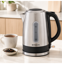 Brock WK 9903 SS Kettle With 360 Degree Base 1,7L 2200W Black/Steel