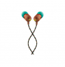 Marley Wired Earbuds | Smile Jamaica | Built-in microphone | USB Type-C | Rasta