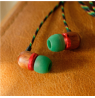Marley Wired Earbuds | Smile Jamaica | Built-in microphone | USB Type-C | Rasta