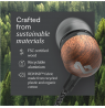 Marley Wired Earbuds | Smile Jamaica | Built-in microphone | USB Type-C | Signature Black