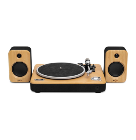 Marley Turntable With Speakers | Stir It Up Wireless 2+ | Bluetooth In/Out