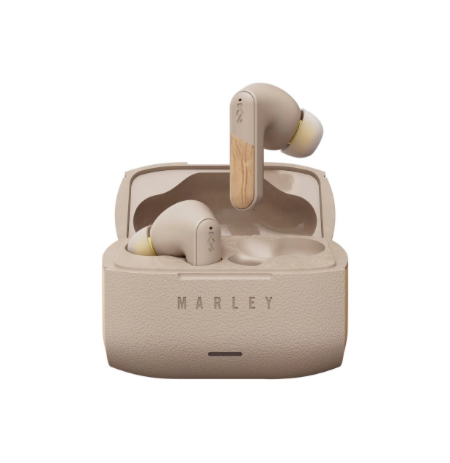 Marley Wireless Earbuds | Trenchtown | Built-in microphone | Bluetooth | ANC | Cream