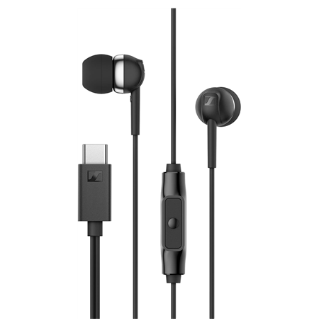 Sennheiser Headphones | CX 80U | Wired | In-ear | Microphone | Black