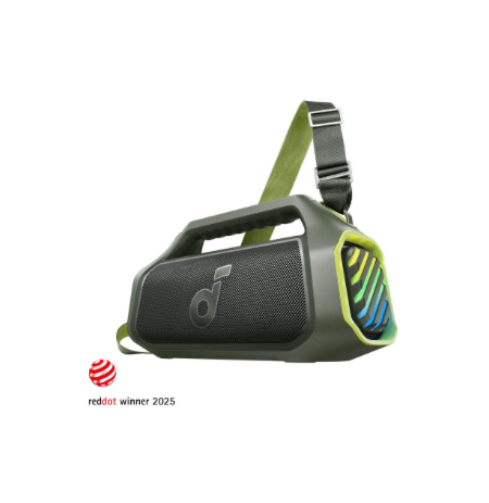 Anker Soundcore Boom 2 Plus A3134 Bluetooth Speaker, Green | Anker Soundcore