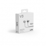 Sudio Earbuds | V3 | USB-C | In-ear | Microphone | Grey White
