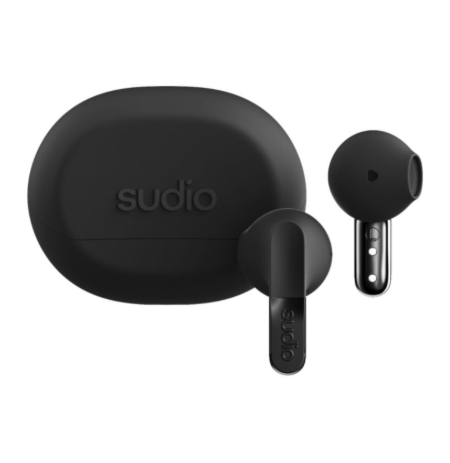 Sudio Earbuds | N3 | Bluetooth | On-ear | Microphone | Onyx Black | Wireless