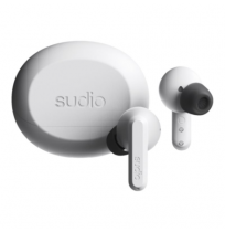 Sudio Earbuds | A3 Pro | Bluetooth | In-ear | Microphone | Fog White | Noise canceling | Wireless