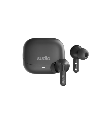 Sudio Earbuds | C8 | Bluetooth | Microphone | Black | Noise canceling | Noise reduction | Wireless