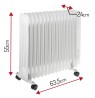ADLER OIL HEATER AD 7819