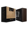 ASUS ProArt PA602 Wood Edition Modern Black - Tempered Glass Panel Midi Tower Black, Wood