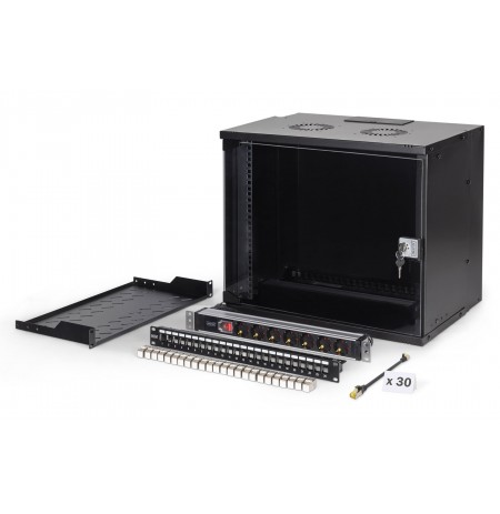 Digitus SOHO Pro network set, 483 mm (19") - 9U, 540 x 400 mm (W x D)