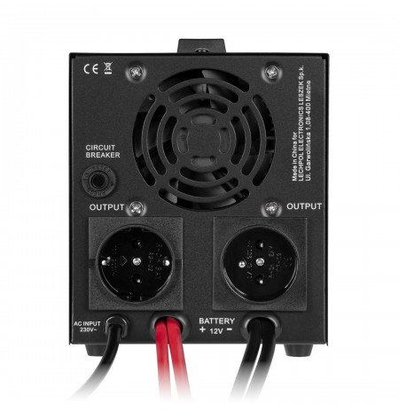 Rebel POWER-1000-LiFePo4 emergency power supply – a pure sine wave inverter with a 12V 230V charging function, 1000VA/700W