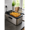 Brock DF 3001 SS 3,2L 2200W, Black/Steel