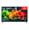 LG QNED 4K evo AI Mini LED TV | 43QNED8EB3F | 43 | Smart TV | webOS | UHD | Black
