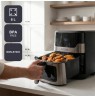 Black+Decker BXAF8001E 1700 W 8 L oil-free deep fryer, black