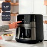 Black+Decker BXAF8001E 1700 W 8 L oil-free deep fryer, black