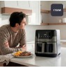 Black+Decker BXAF8001E 1700 W 8 L oil-free deep fryer, black