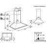 Electrolux EFC226V Wall-mounted Cream 420 m³/h