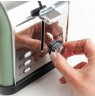 Taurus Vintage Olive-Coloured Toaster, 1500 W