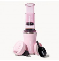 AEROPRESS Go Plus Coffee Maker with Pink Thermal Mug 475 ml