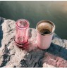 AEROPRESS Go Plus Coffee Maker with Pink Thermal Mug 475 ml