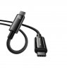 Kabel Baseus Tungsten Gold USB-C to USB-C 480 Mb/s QC 240 W PD 2 m Black