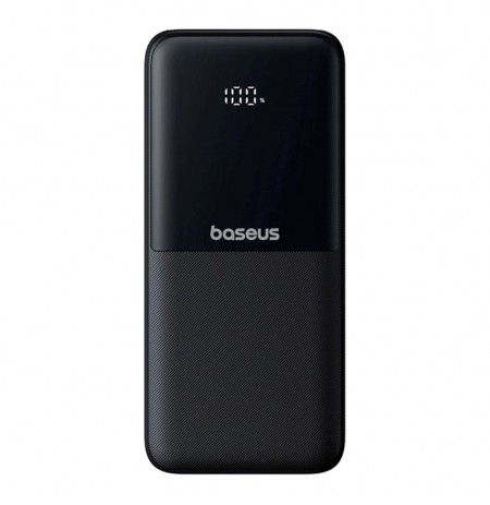 Baseus Lipow Powerbank with dual built-in cable and display 10000mAh 22.5W Black