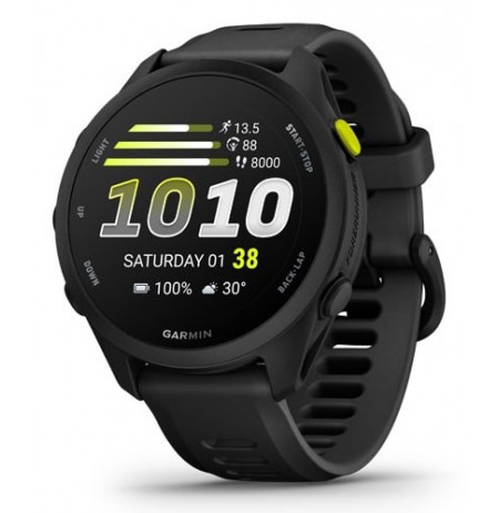 Garmin Forerunner 70 3.05 cm (1.2") AMOLED 43 mm Digital 390 x 390 pixels Touchscreen Black GPS (satellite)