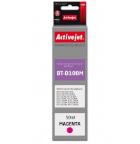 Activejet AB-D100M Ink cartridge for Brother printers, replacement for Brother BT-D100M, Supreme, 50 ml, magenta