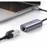 Ugreen external USB Type-C to RJ45 network adapter 1Gbps (1000Mbps) grey