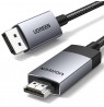 Ugreen DisplayPort to HDMI cable DP119 4K 1 m one-way