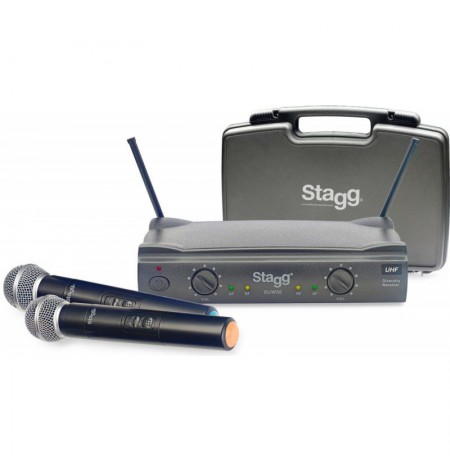 Stagg SUW 50 MM FH EU Wireless UHF system Black