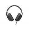 Logitech Zone Vibe Wireless Headset Head-band Calls/Music USB Type-C Bluetooth Graphite