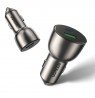 Ugreen 60980 mobile device charger Universal Silver Cigar lighter Fast charging Auto