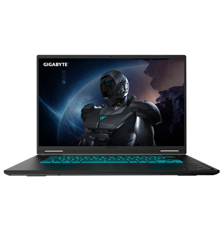 Gigabyte A16 GAMING 3WHK3EEC94SH | Black Steel | 16 " | IPS | QHD+ | 2560 x 1600 pixels | 165 Hz | AMD Ryzen 7 | 260 | 16 GB | S