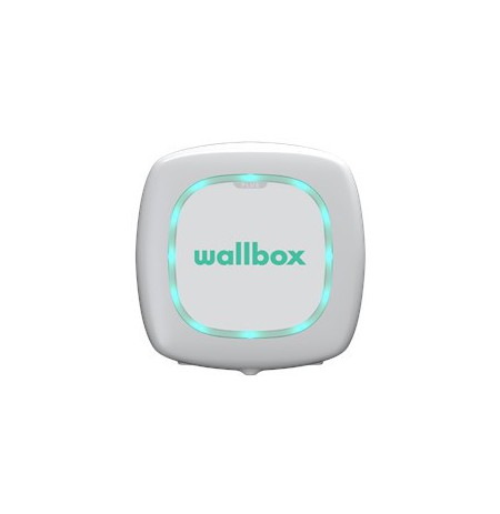 Wallbox Pulsar Plus, White, Wall, Black, AC, Type 2, IK08 - 5m