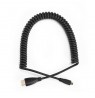 Caruba HDMI - MicroHDMI Spring Wire