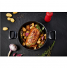 TEFAL | Unlimited Stewpot | G2554672 | 5 L | Aluminum | Dishwasher proof | Lid included | Black