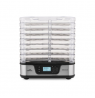 ETA Food dryer | ETA930190000 Secca Premium | Power 380 W | Number of trays 8 | Temperature control | Integrated timer | Silver