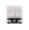 ETA Food dryer | ETA930190000 Secca Premium | Power 380 W | Number of trays 8 | Temperature control | Integrated timer | Silver