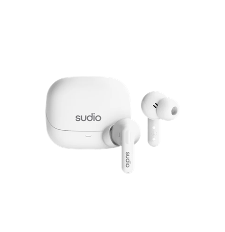 Sudio Earbuds | C8 | Bluetooth | In-ear | Microphone | White | Noise canceling | Wireless