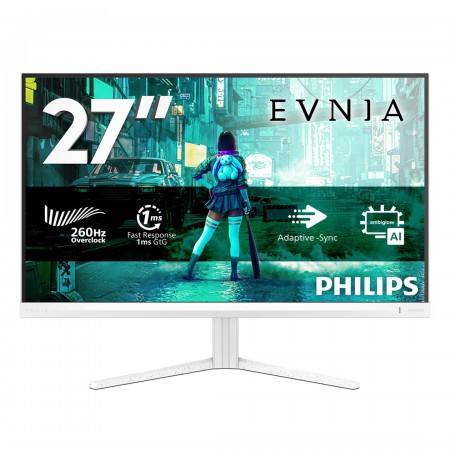 Philips 27M2N3201PL/00 computer monitor 68.6 cm (27") 1920 x 1080 pixels Full HD LCD White