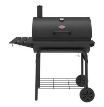 Char-Griller Pro Deluxe Grill Barrel Charcoal (fuel) Black