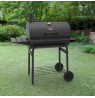 Char-Griller Pro Deluxe Grill Barrel Charcoal (fuel) Black