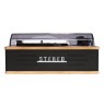 Denver VPB-262LW Belt-drive audio turntable Black, Wood Manual
